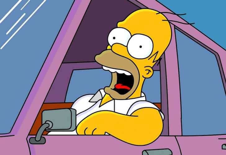 ¿Sabés qué auto maneja Homero Simpson?