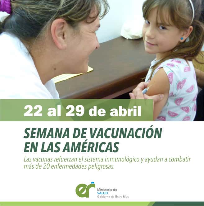 Comienza la Semana de Vacunación en las Américas