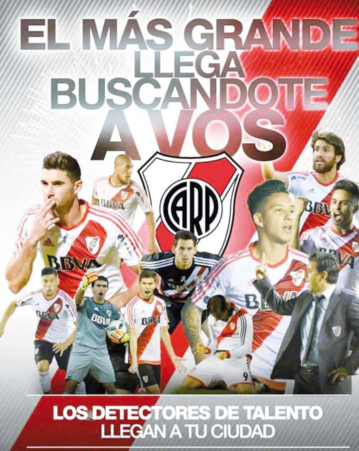 Representantes del club River Plate observarán a jugadores de Nogoyá en las categorías 2002 hasta 2009