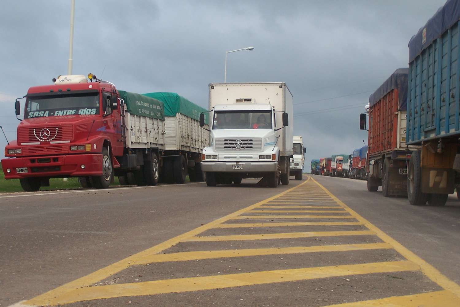 Transportar mercadería en camiones aumentó casi un 62% en 2018