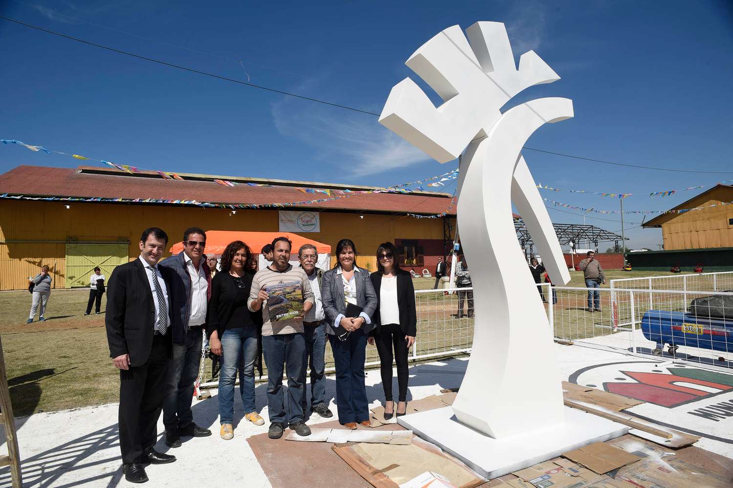 Nogoyá se prepara para el II Simposio Internacional de Escultura