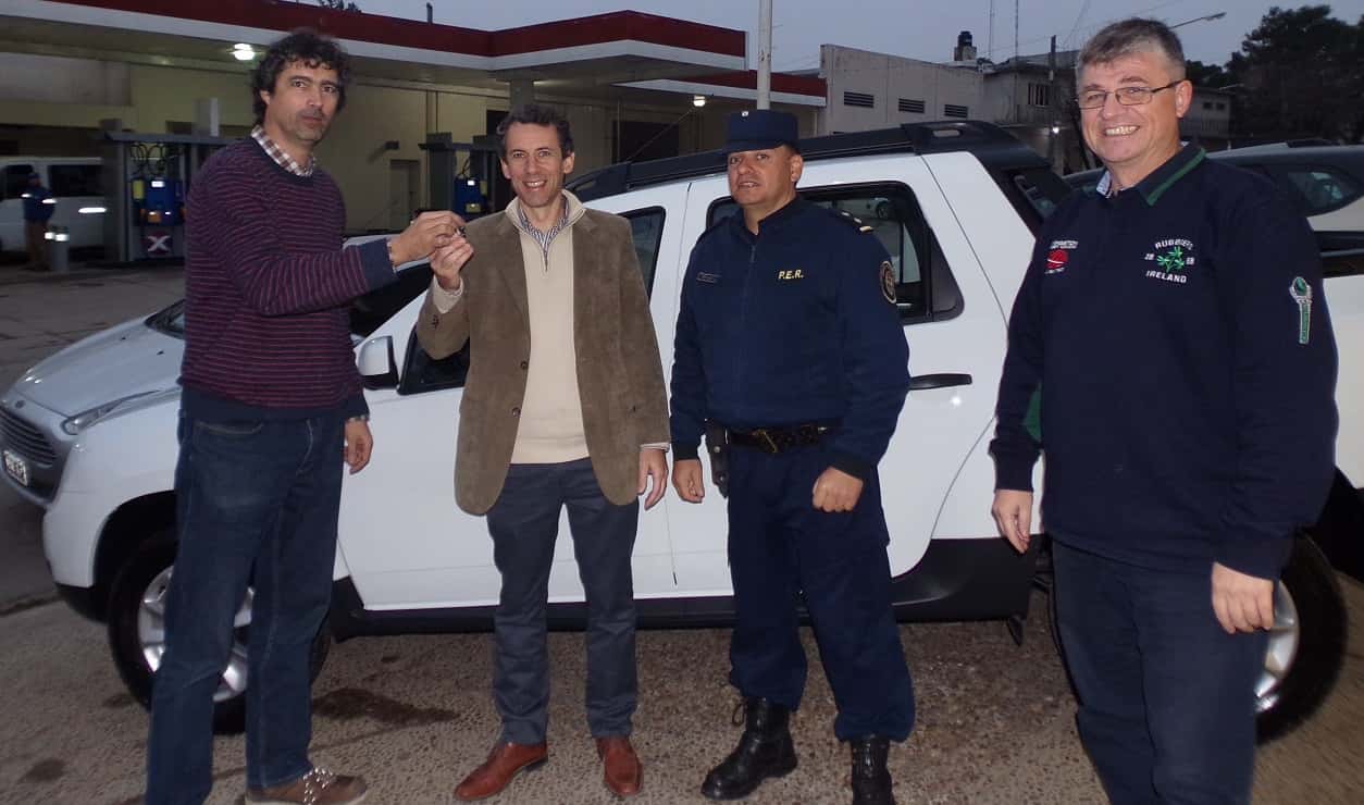 AVACC recibió la Renault Oroch destinada a la comisaría local