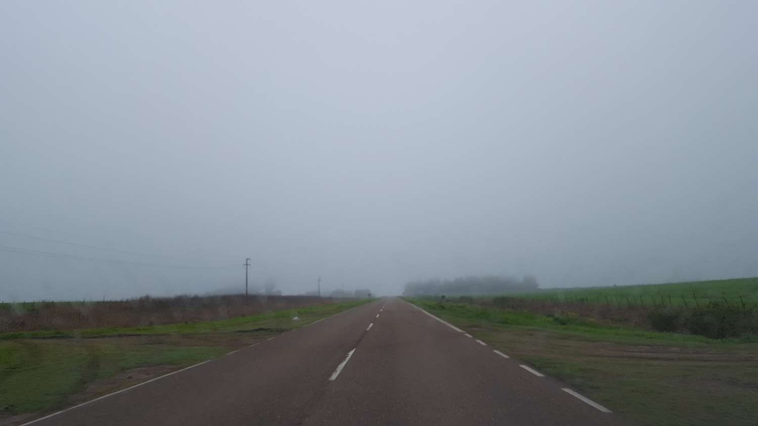 Alertan por bancos de niebla en Entre Ríos y otras provincias
