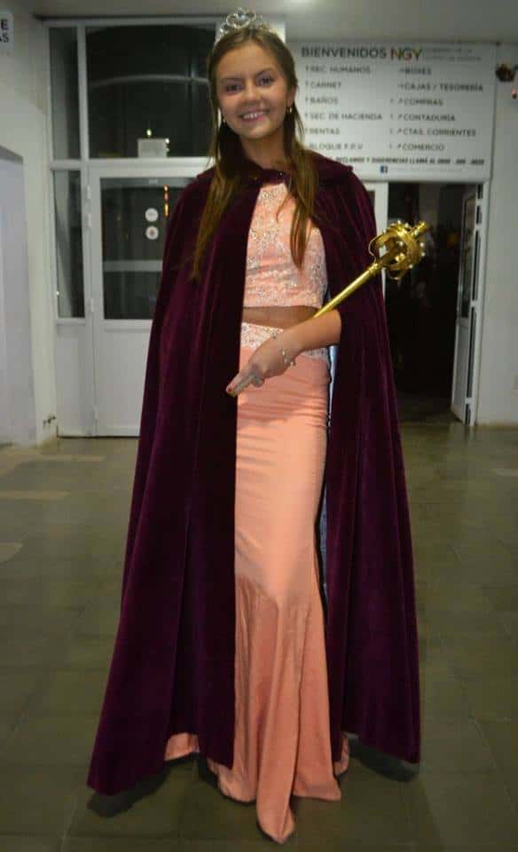 Valentina, reina de los Estudiantes 2017