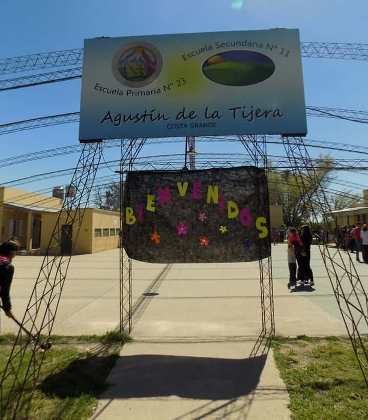 Este jueves la Escuela «Agustín de la Tijera» festeja su 123 aniversario