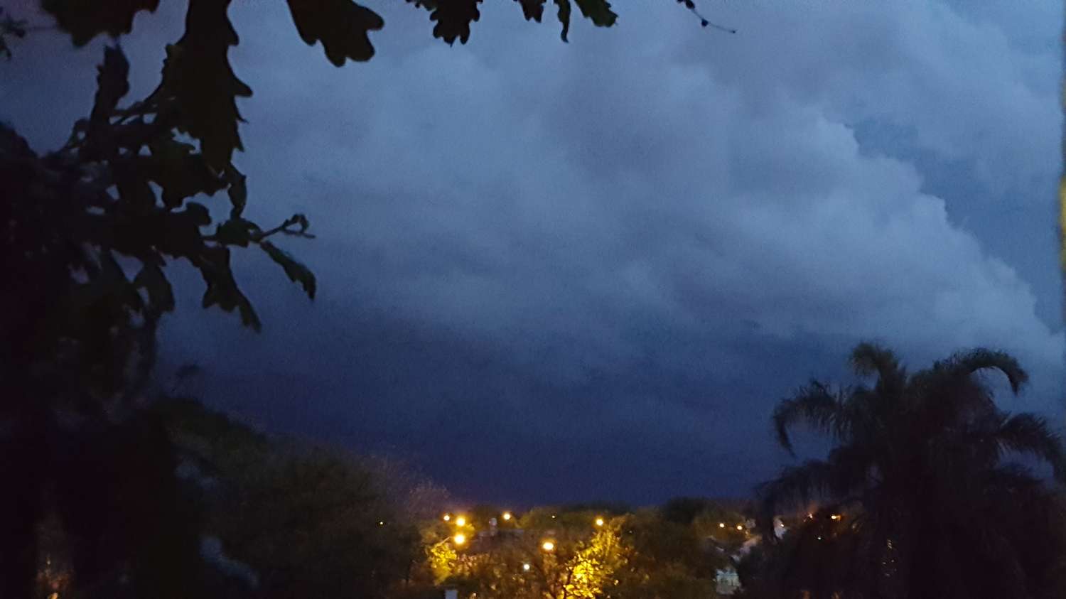 Continúa el alerta por tormentas fuertes para el sur de Entre Ríos