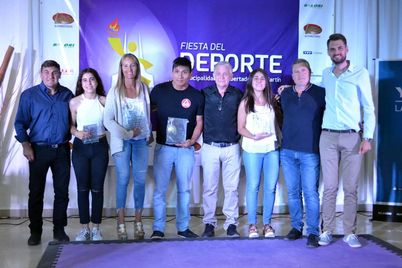 Libertador San Martín reconoció a sus deportistas con los premios “Colina de la Esperanza”
