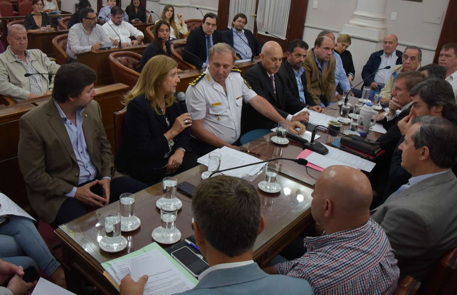 Romero expuso sobre la ley contra el narcomenudeo en comisión del Senado