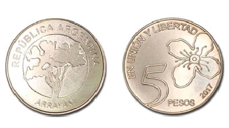 El Banco Central pondrá en circulación las nuevas monedas de 1 y 5 pesos