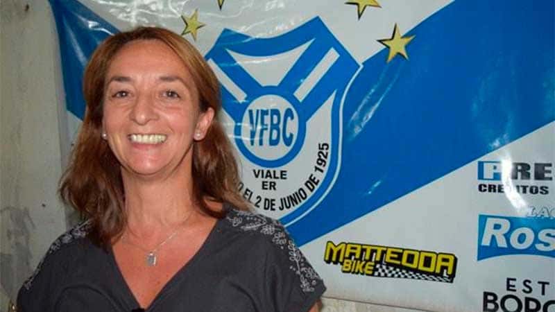 Sonia Badaracco fue elegida para presidir la nueva Comisión Directiva de Viale Football Club