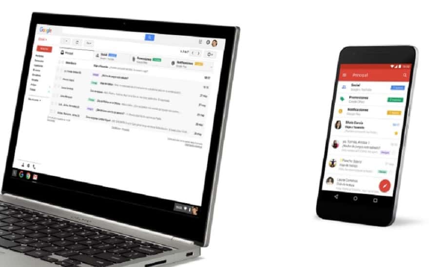 Gmail prepara su primer rediseño en años