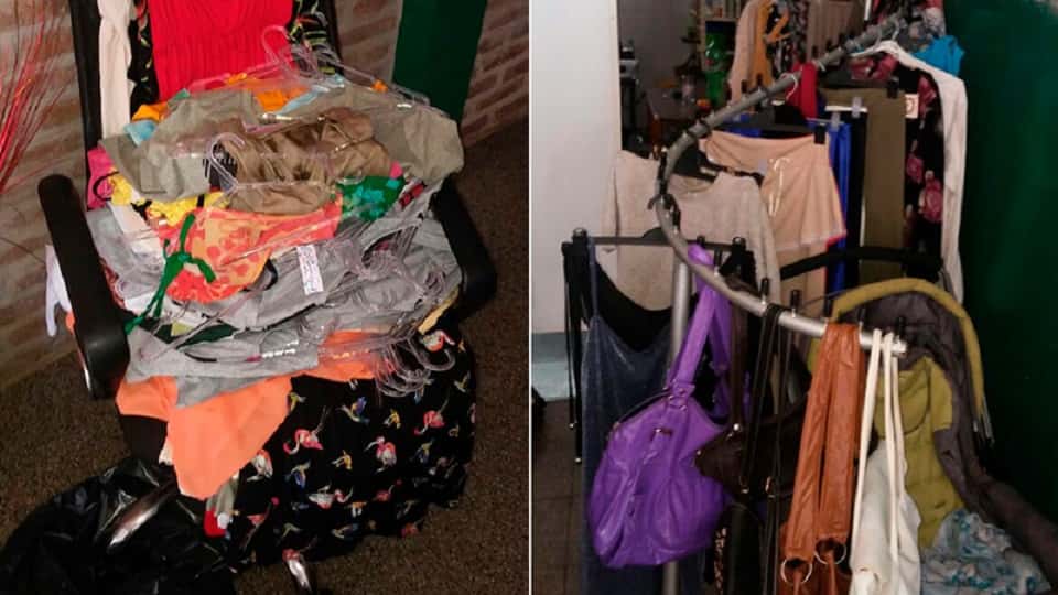 Vendían por redes sociales las prendas robadas en tiendas de Viale, Seguí y Oro Verde