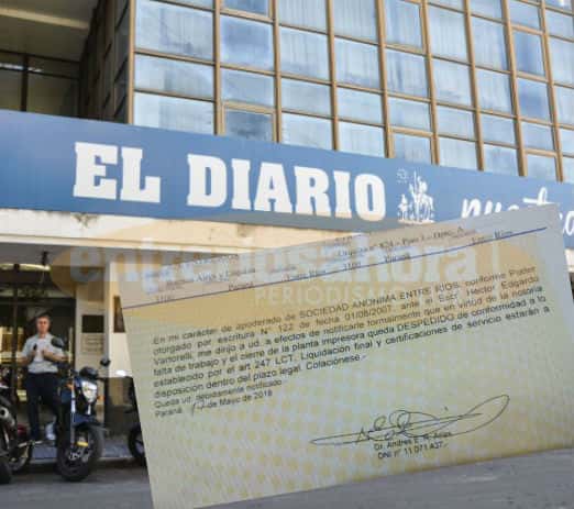 La debacle de la empresa periodística  más importante de la provincia: El Diario despidió a 52 trabajadores