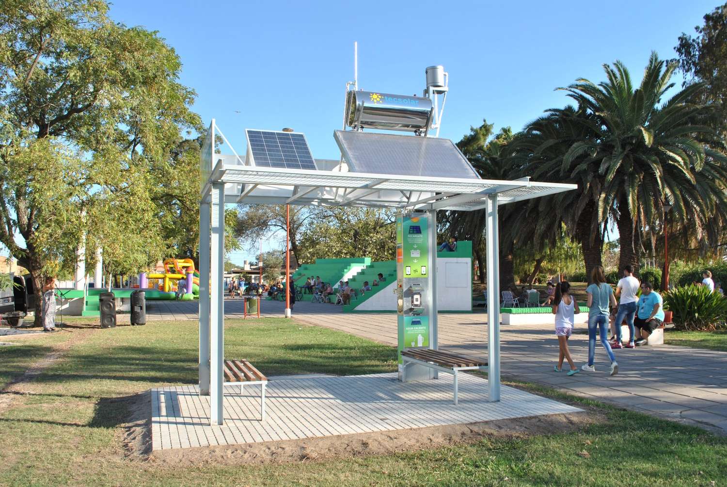 Instalarán estación solar en el Parque del Lago