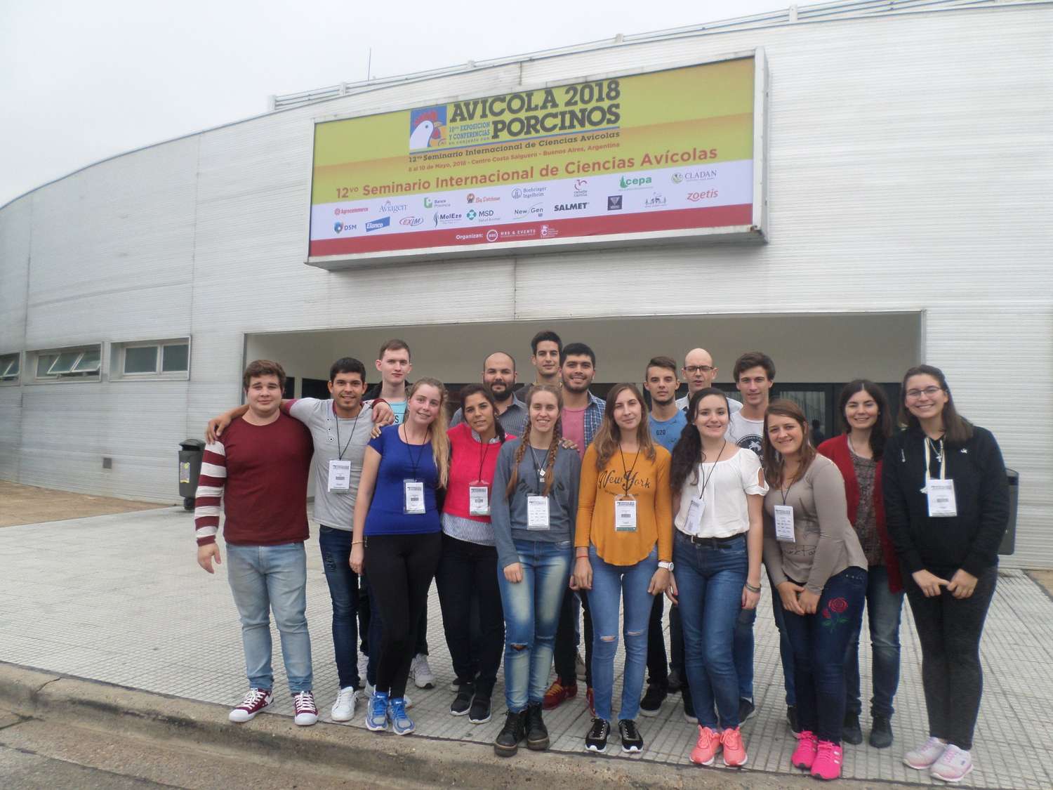 Alumnos del ITU estuvieron visitando la Expo Avícola y Porcinos 2018