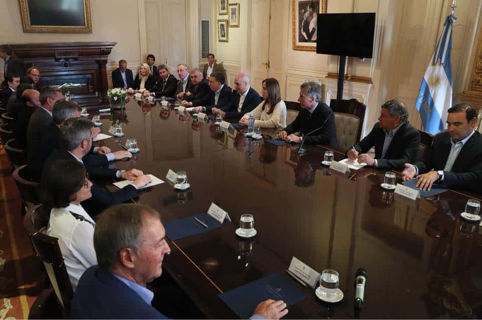 El Presidente se reunió con 19 gobernadores