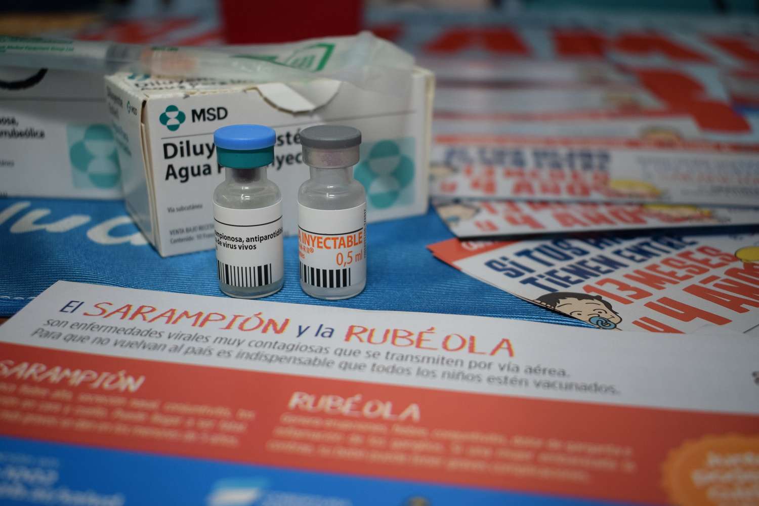 Comienza la campaña de vacunación de refuerzo contra sarampión y rubéola