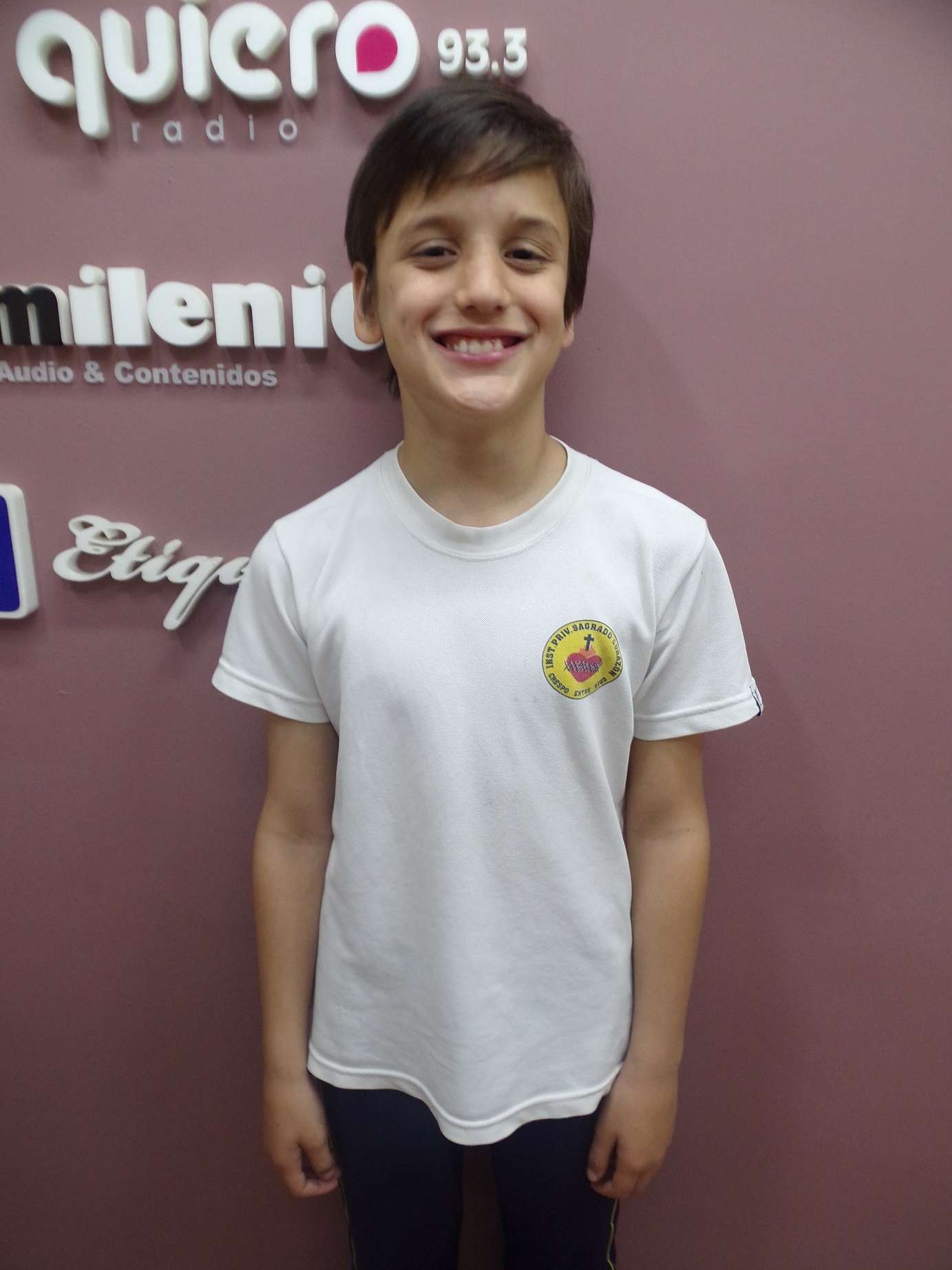 Genaro Spreafico cumplió su sueño de participar en la Olimpíada Matemática Ñandú, y llegó al nacional