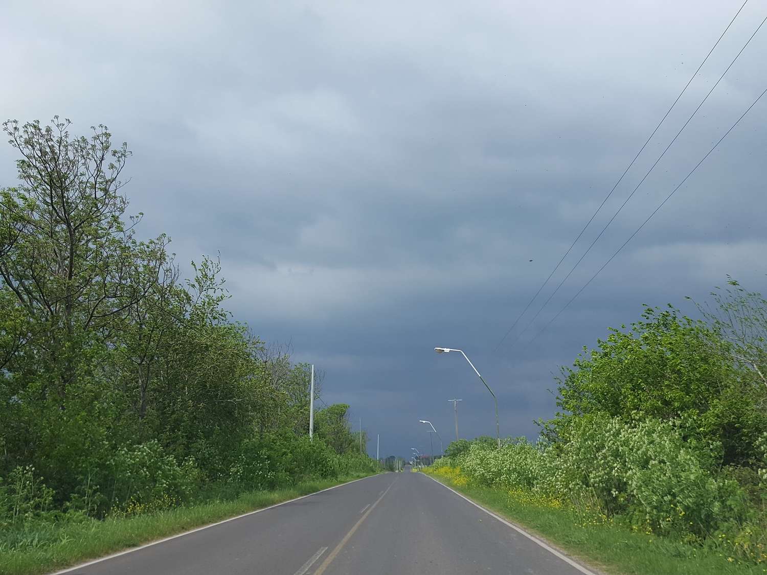 Rige un alerta por tormentas fuertes para el sur de Entre Ríos