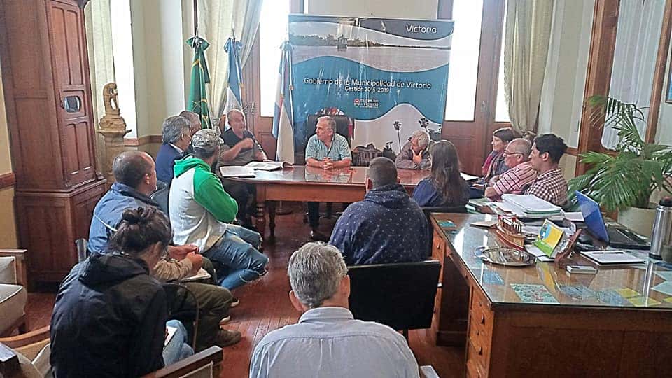 Acuerdo entre el municipio de Victoria y Rosario por el dragado en aguas jurisdiccionales de Entre Ríos
