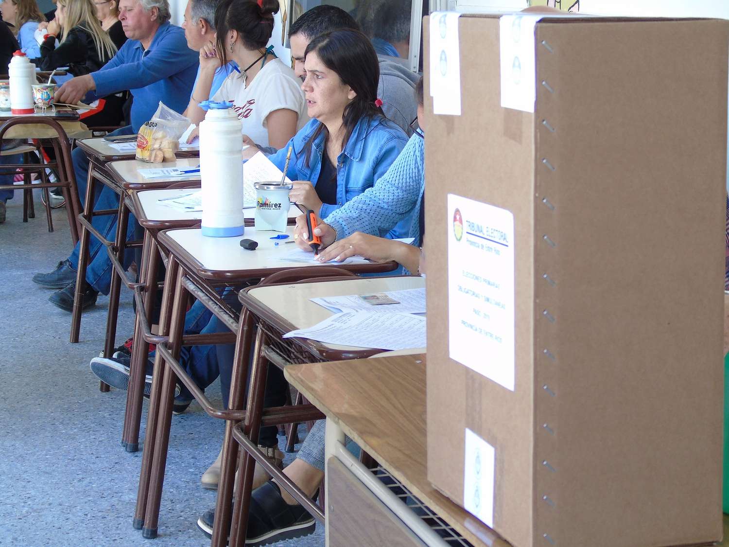 Transcurre con normalidad la jornada electoral en Crespo