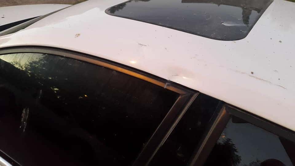 En Nogoyá dañaron el auto del intendente