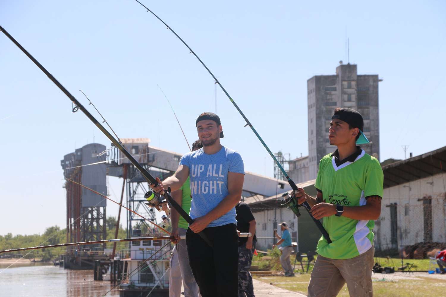 Se realizó este fin de semana la segunda fecha del torneo de pesca de costa en Diamante