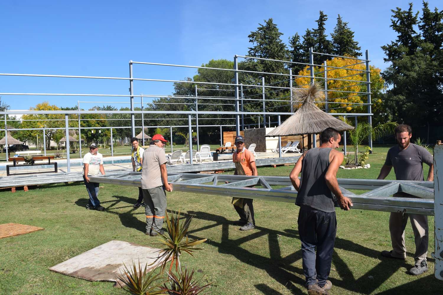 La piscina climatizada será un nuevo lugar de recreación en Seguí