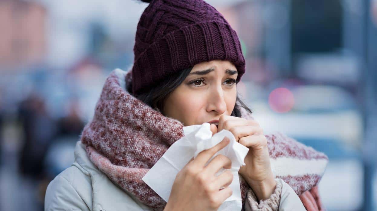Las bajas temperaturas y un sistema de defensas débil pueden provocar diversos tipos de enfermedades respiratorias