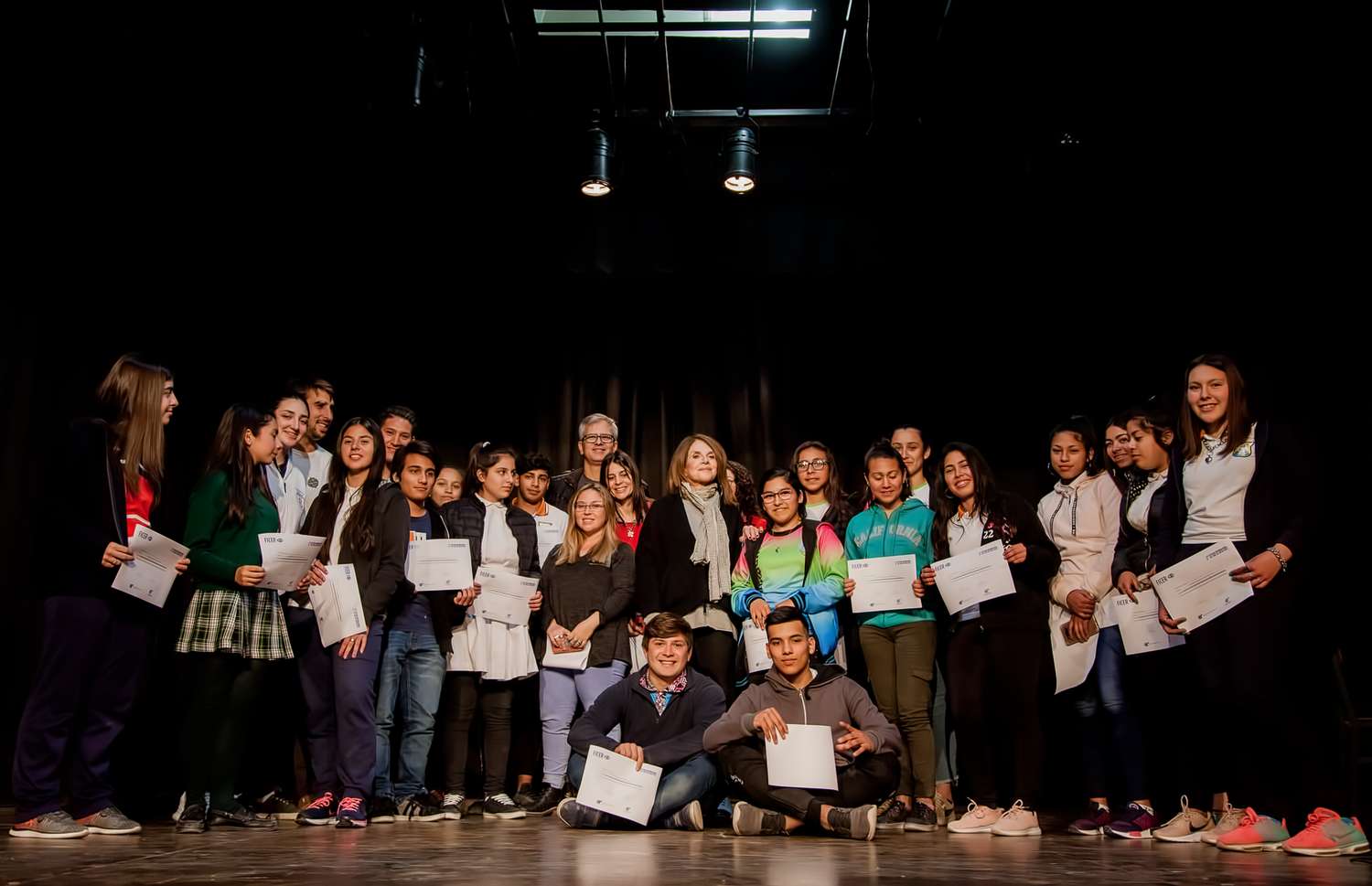 Leonor Benedetto entregó certificados a jóvenes realizadores audiovisuales de Entre Ríos