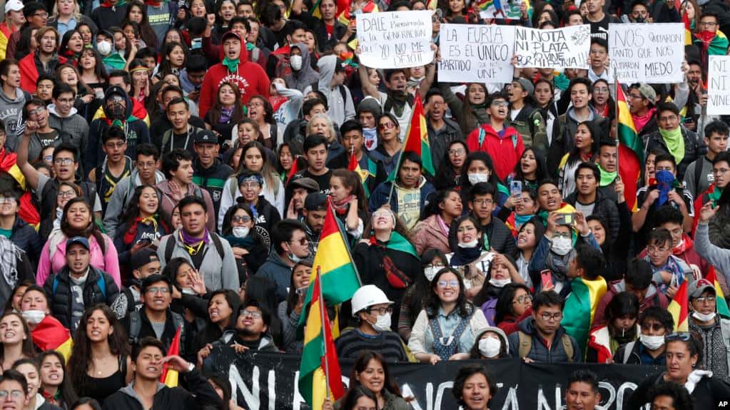 Cómputo final le da triunfo a Evo Morales mientras aumentan las protestas