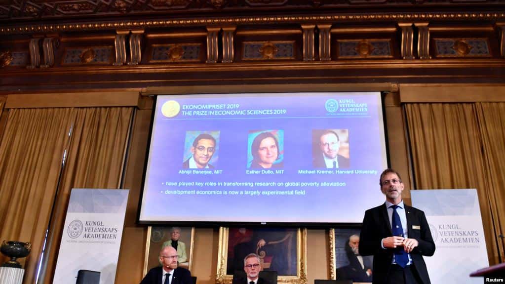 Tres estadounidenses ganan premio Nobel de Economía