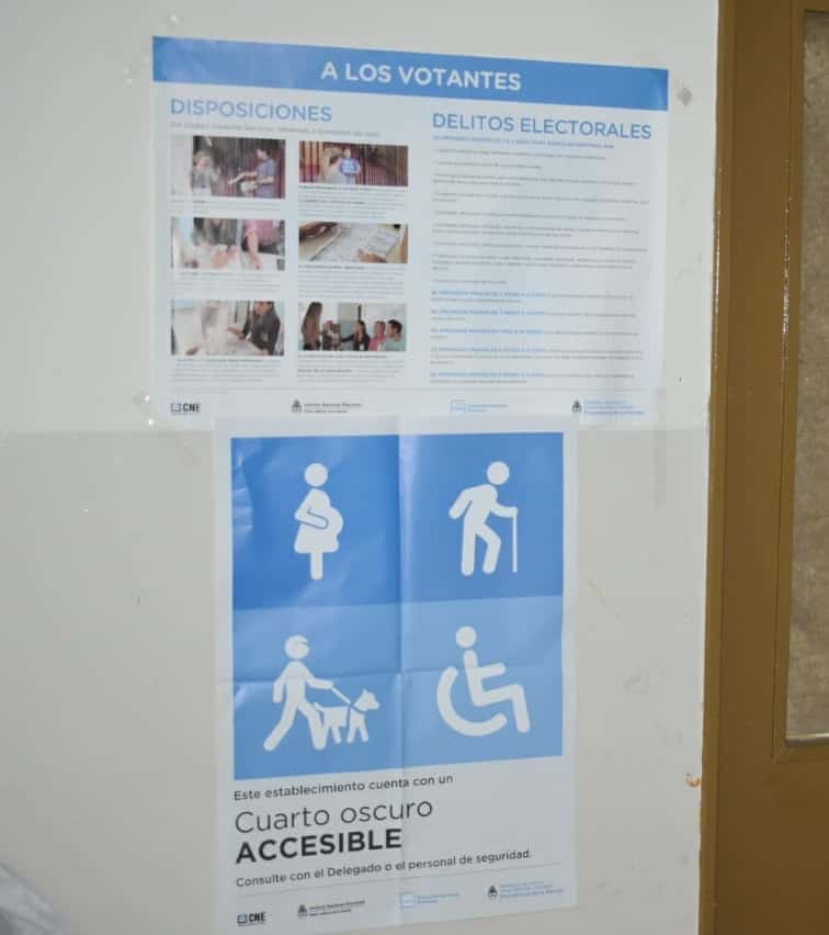 Brindan recomendaciones para la accesibilidad de personas con discapacidad en las elecciones