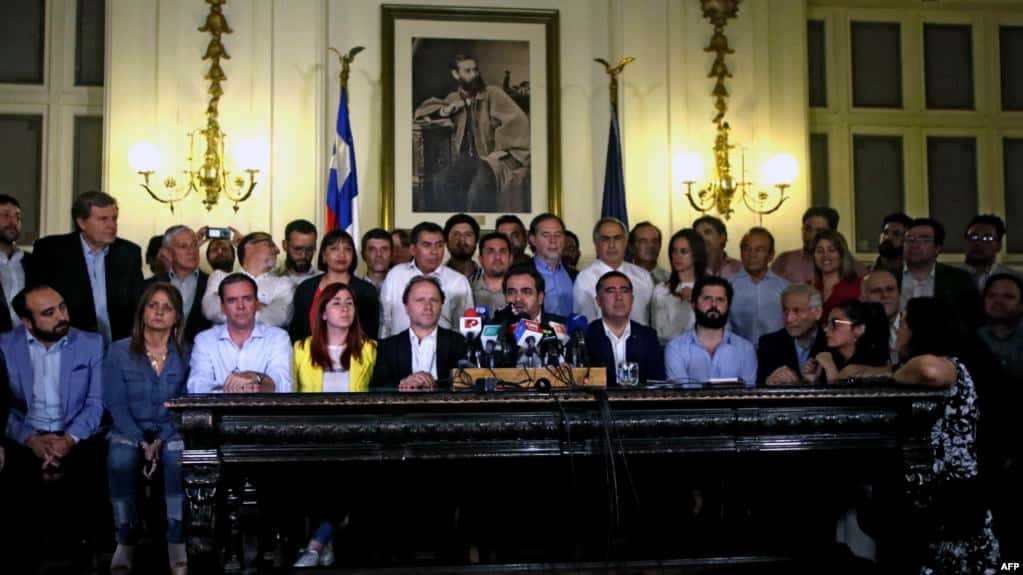 Histórico acuerdo para una nueva Constitución en Chile