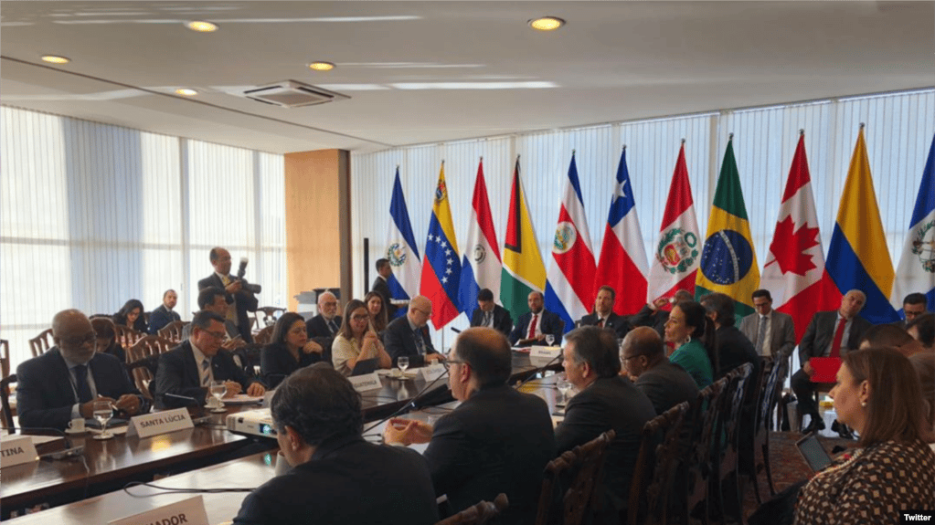Grupo de Lima se reúne en Brasil para tratar crisis venezolana