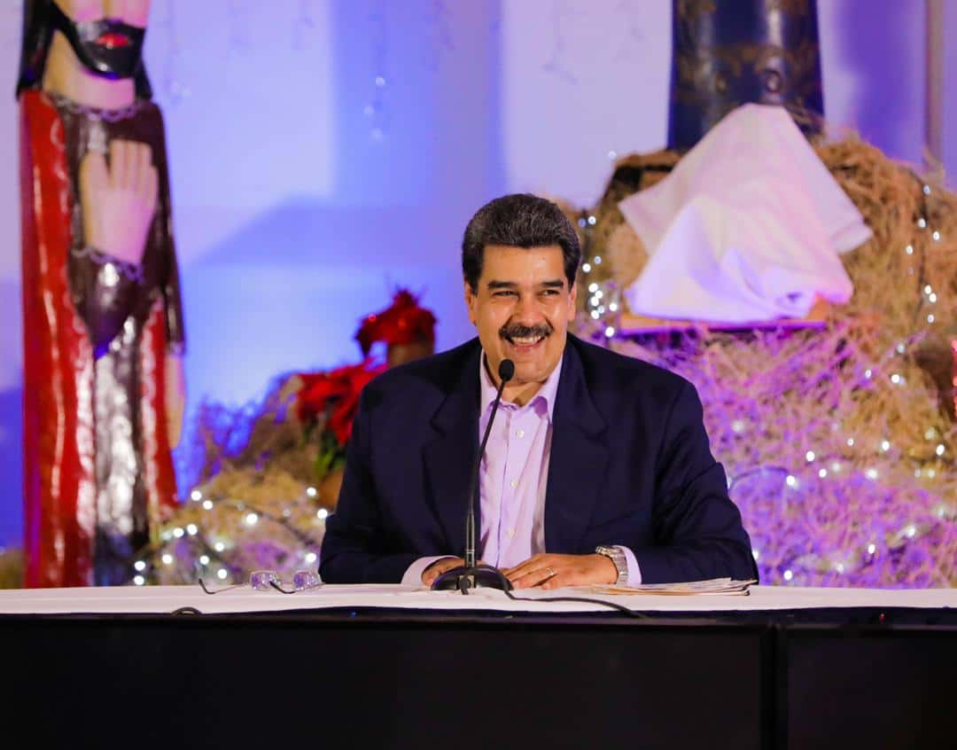 Nicolás Maduro adelanta la Navidad en Venezuela