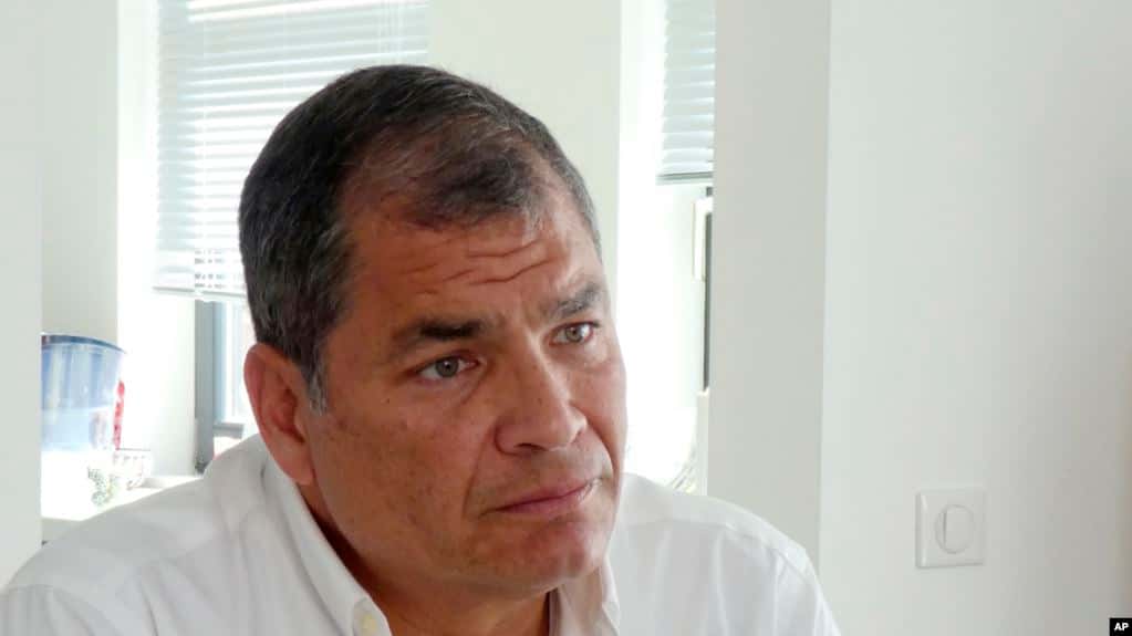 Tribunal ratifica prisión preventiva para el expresidente Rafael Correa