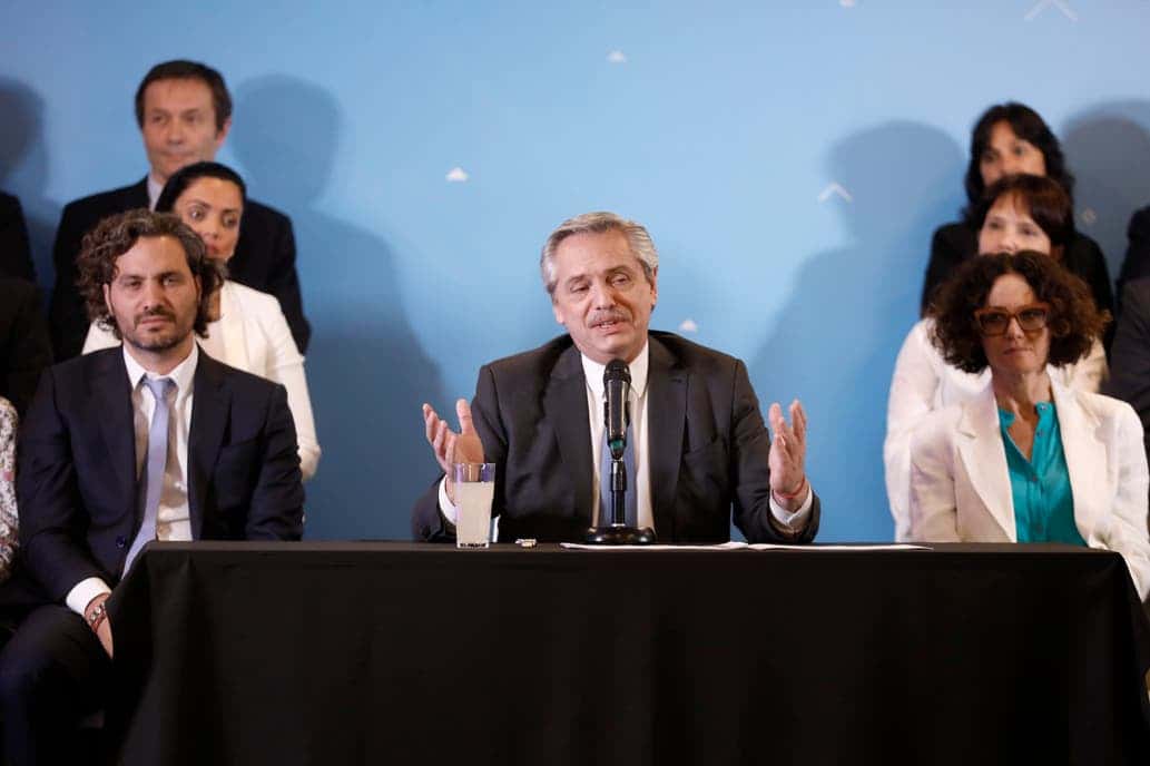 Alberto Fernández presentó su gabinete de ministros