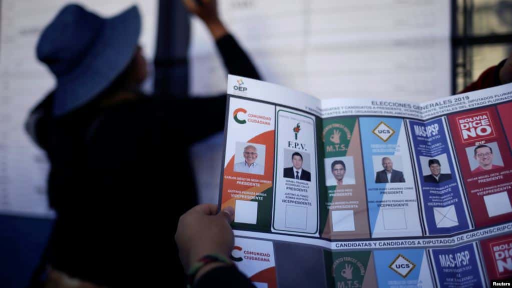 Informe de OEA revela manipulación e «irregularidades” en elecciones en Bolivia