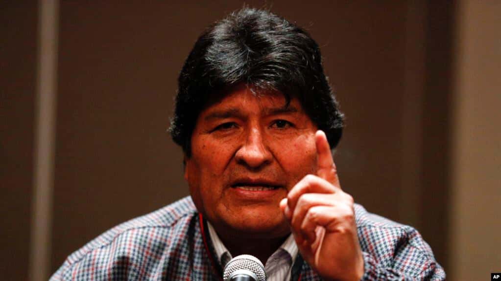 El expresidente de Bolivia Evo Morales está en Argentina como refugiado