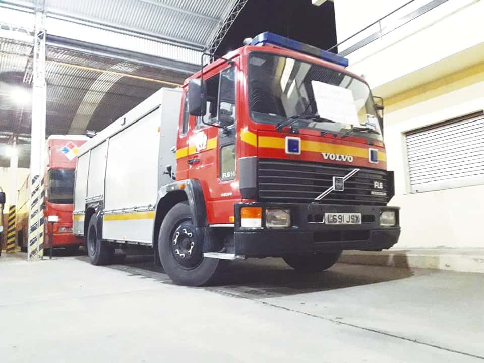 Bomberos Voluntarios recibió un nuevo camión para logística y transporte de equipamiento