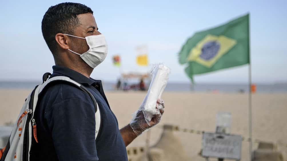 Brasil registra 22 muertos en un día por coronavirus y ya son 136 en total