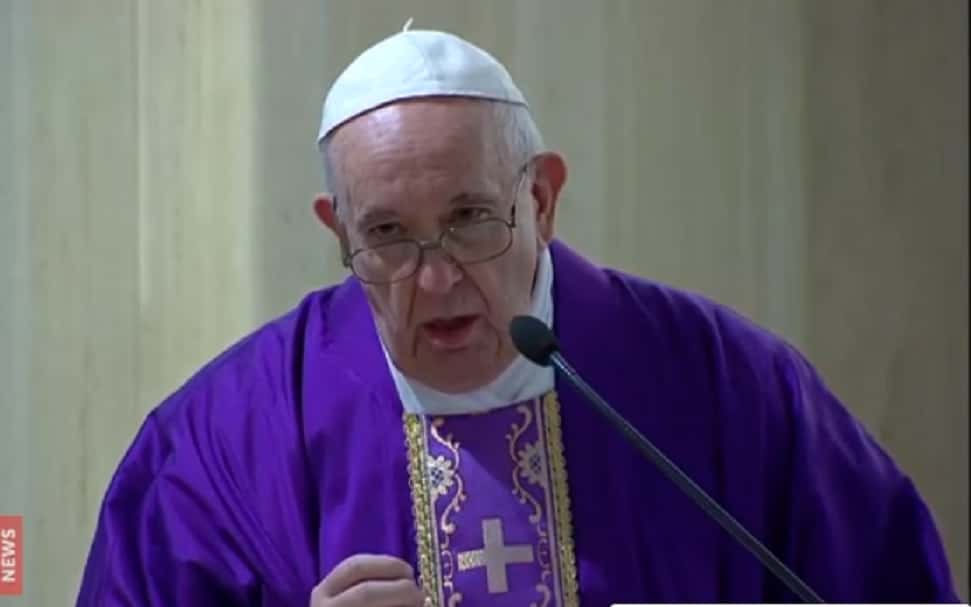 El papa Francisco pide cumplir la cuarentena «por el bien de todos»