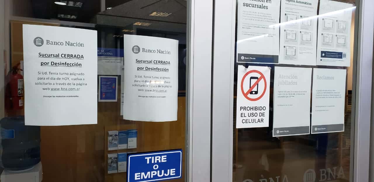 Banco de la Nación no abrirá mañana en Crespo