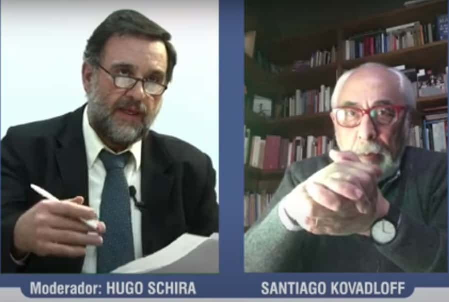 El filósofo Santiago Kovadloff inició el ciclo de charlas virtuales