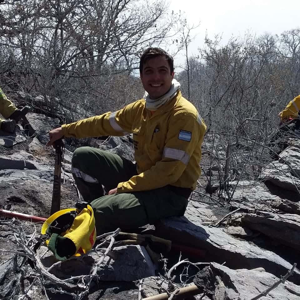 Relato en primera persona de la lucha contra el fuego en los incendios forestales en Córdoba