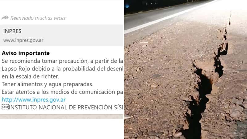 Qué es el ‘lapso rojo’, la falsa cadena de WhatsApp que sembró temor tras el sismo en San Juan