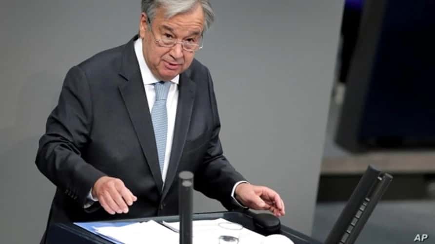 Guterres pide formar una comisión internacional para acelerar la vacunación