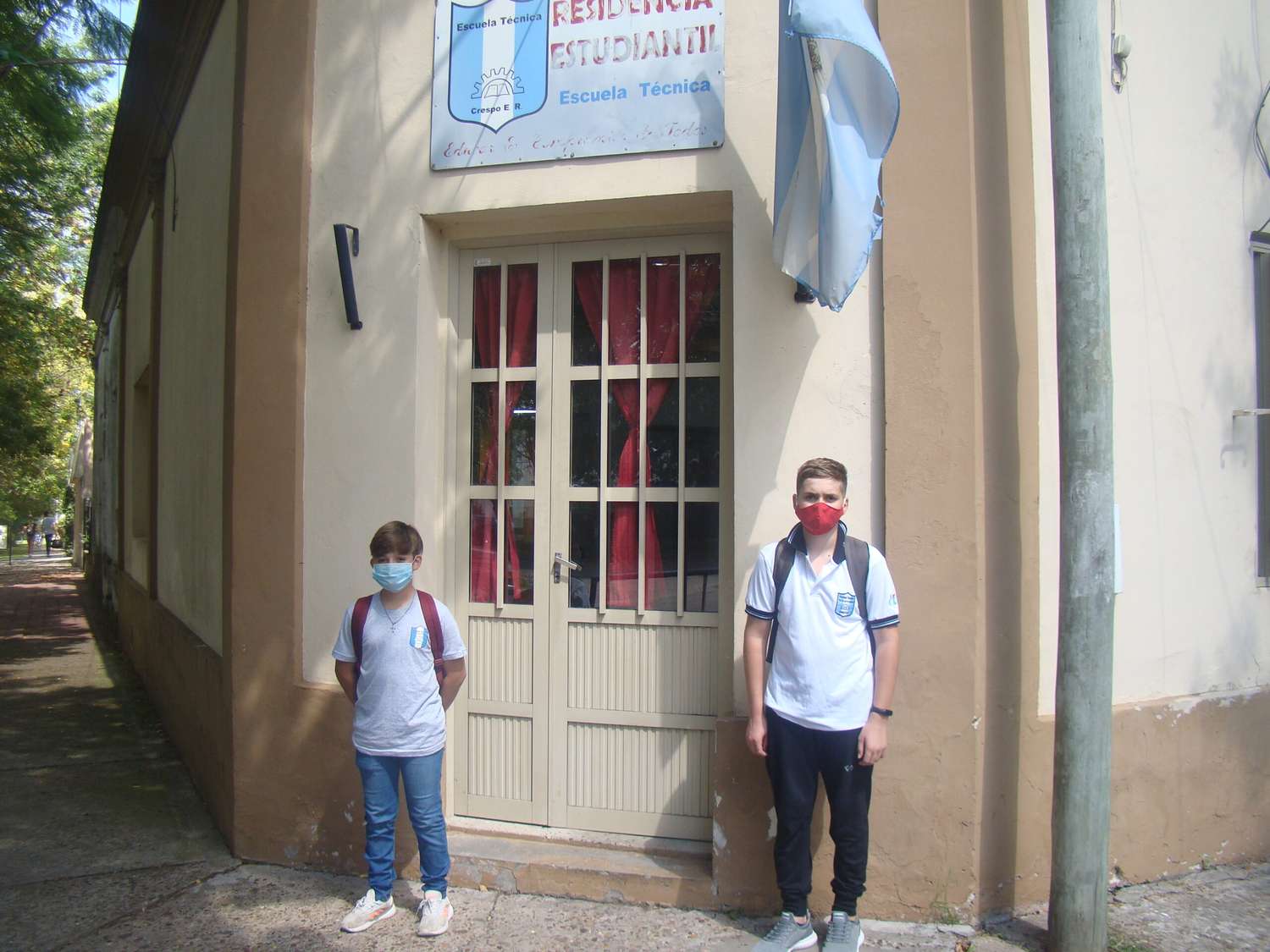 El internado de la Escuela Técnica alberga a trece alumnos de la zona