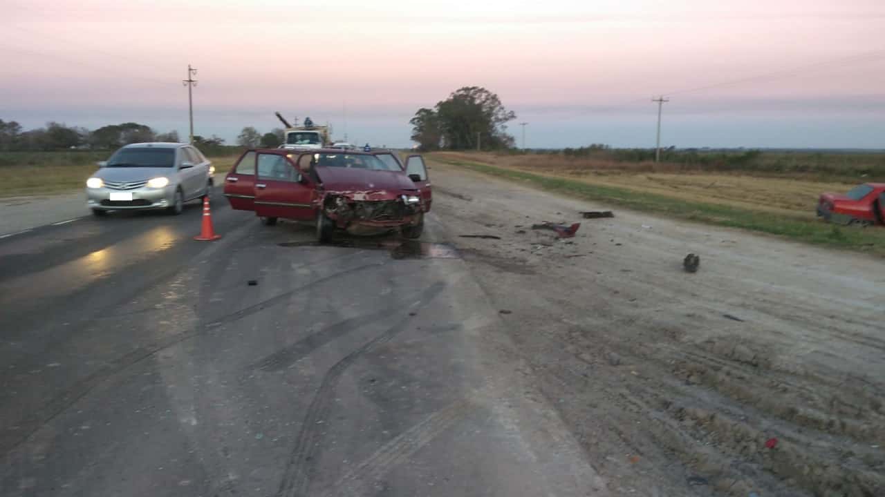 Una familia de Santa Elena involucrada en accidente en Ruta 12